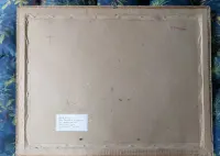Pastel, obraz Marian Michalik "Pozorna wielkość" 1987 — ujęcie 5