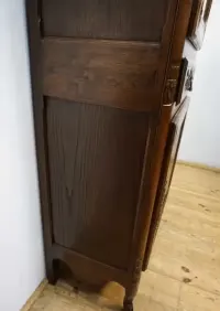 Piękna rzeźbiona witryna / barek / słupek szer. 80cm — ujęcie 5