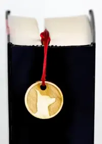 Pinczer miniaturowy zakładka do książki outside Art-Dog — ujęcie 4