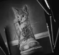 Portret ze zdjęcia — ujęcie 4