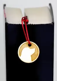 Retriever z Nowej Szkocji zakładka do książki outside Art-Dog — ujęcie 4