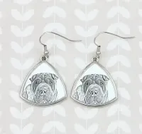 Shar Pei kolczyki ze zdjęciem psa Art-Dog — ujęcie 3