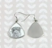 Shar Pei kolczyki ze zdjęciem psa Art-Dog — ujęcie 4