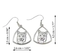 Shiba Inu kolczyki ze zdjęciem psa Art-Dog — ujęcie 2