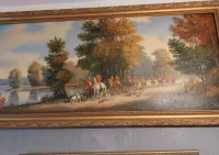 Sprzedam obraz polowanie znanego rosyjskiego malarza — ujęcie 5