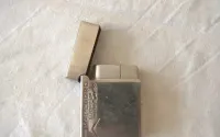 Srebrna zapalniczka vintage Marlboro Light up with flavor, Daje iskrę! — ujęcie 5