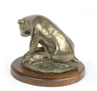 Staffordshire Bull Terrier figurka na drewnie Art-Dog — ujęcie 5