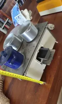 Stare zabawka dla dzieci kuchenna elektryczna vintage PRL — ujęcie 2