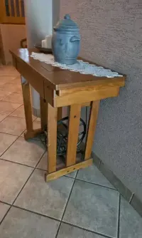 Stolik Z Maszyny Do Szycia Drewno 100% — ujęcie 3