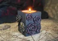 Świecznik na podgrzewacze w stylu dark gothic — ujęcie 5