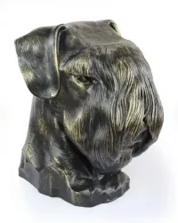 Sznaucer, Schnauzer I duża głowa z żywicy Art-Dog — ujęcie 3
