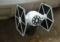 TIE Fighter  – Osłona na hak holowniczy 50mm – Zabezpieczenie antykradzieżowe — ujęcie 2