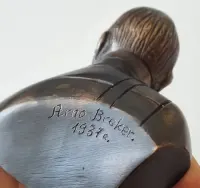 Unikatowe popiersie Adolf Hitler sygn. Arno Breker 1937 — ujęcie 5