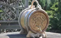 Wiejska Beczka Dębowa – Na Nalewkę, Bimber, Whisky pojemności 3-20L — ujęcie 2
