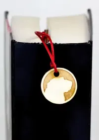 Wilczarz irlandzki zakładka do książki outside Art-Dog — ujęcie 4