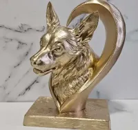 Wykon spersonalizowanych postaci/ozdób/statuetek 3d druk żywica fdm figurka psa pies dog ozdoby urodziny prezent urodzinowy walentynki cosplay druk 3d — ujęcie 5