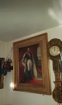 XX w Stara Kopia Portretu Napoleona III Winterhaltera Olej na Płótnie — ujęcie 2