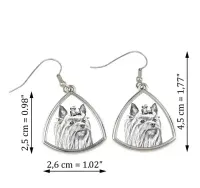 Yorkshire Terrier kolczyki ze zdjęciem psa Art-Dog — ujęcie 2