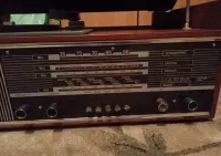 Zabytek PRL! Radio z gramofonem HARFA DML-353 Unitra Diora | Stan BDB, Sprawny, Kolekcjonerski, Vintage — ujęcie 2