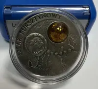 Zestaw kolekcjonerskich srebrnych monet 20zł,2 szt. — ujęcie 2