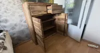 KOMODA Drewno Palisander Styl Kolonialny 100x37x111 cm TORONTO - Odbiór osobisty — ujęcie 4