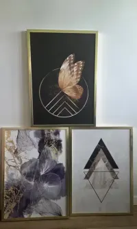 Obrazy 53cm x 73cm - zestaw 3 obrazów — ujęcie 2