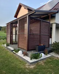 Rolety, żaluzje tarasowe, drewniane, regulowane, ruchome PORDUCENT — ujęcie 5