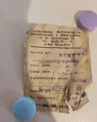 Vintage Uchwyty Meblowe Mosiężne 1982 Wrocław PRL — ujęcie 2