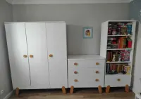 Zestaw mebli dziecięcych Pinio Iga – Szafa, Regał, Komoda – Wrocław — ujęcie 5
