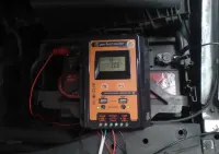 Zestaw solar 240W regulator 30A ładowanie akumulator oświetlenie ogród — ujęcie 5