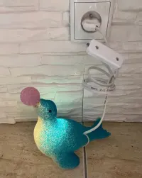 Lampka nocna foka kauczuk — ujęcie 4