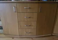 2x komoda z szafkami i szufladami — ujęcie 2