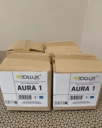 4 Plafony nowe AURA 1 mocca Gu10 tuba ryflowana — ujęcie 4