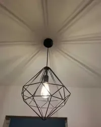 Ażurowy Żyrandol,  dobry stan. — ujęcie 2