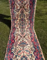 Chodnik Dywan Perski Kaszmirowy Iran Ispahan 415x75 gal. 30 tyś — ujęcie 2