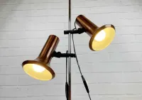 Duńska lampa stojąca z lat 70 – Space Age, PRL, Vintage, podłogowa — ujęcie 3