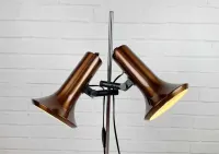 Duńska lampa stojąca z lat 70 – Space Age, PRL, Vintage, podłogowa — ujęcie 4