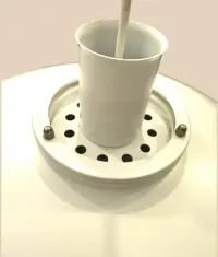 Duńska lampa wisząca Form-Light, model 80141 – klasyczny skandynawski — ujęcie 5