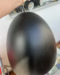 Duza lampa wiszaca czarna styl industralny/loft — ujęcie 3