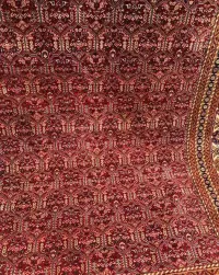 Dywan Kaszmirowy Wełniany PERSKI Indo BIDJAR 350x250 NAJTANIEJ W POLSCE — ujęcie 4