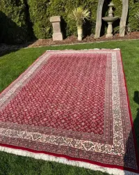Dywan Kaszmirowy Wełniany PERSKI INDO Herati Bidjar 350x240 NAJTANIEJ W PL — ujęcie 2