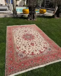 Dywan Tabriz Raj Perski Kaszmirowy z Jedwabiem 320x200 galeria 32 tyś — ujęcie 4