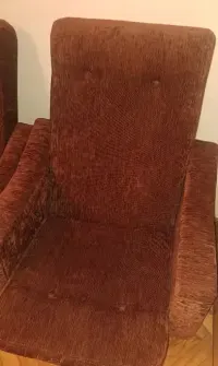 Fotel obrotowy 3 szt  PRL — ujęcie 5