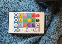 Halogen RGB LED 20W kolorowy pilot dyskoteka , pub , bar — ujęcie 4