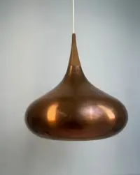 Jo Hammerborg „Orient” – lampa wisząca Fog & Mørup, Dania, miedź, lata 60. — ujęcie 4