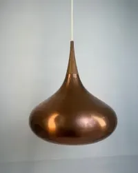 Jo Hammerborg „Orient” – lampa wisząca Fog & Mørup, Dania, miedź, lata 60. — ujęcie 5