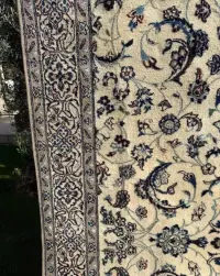 Kaszmir plus jedwab r.tkany dywan perski Nain 300x200 galeria 14 tyś — ujęcie 3