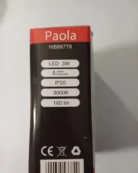 Kinkiet Italux Paola WB88779-WH czarny — ujęcie 5