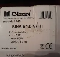kinkiet lampa Cleoni Dinas (2 sztuki) — ujęcie 4