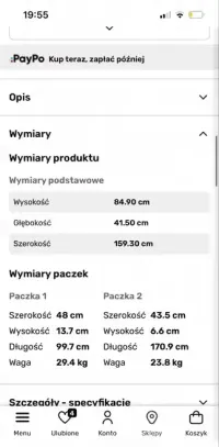 Komoda z 3 szufladami — ujęcie 2